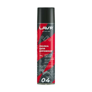 Смазка цепи Дорожная LAVR MOTO , 400 мл