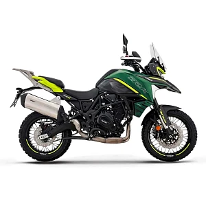 Мотоцикл Benelli TRK 702X (зеленый/черный) 2026г.